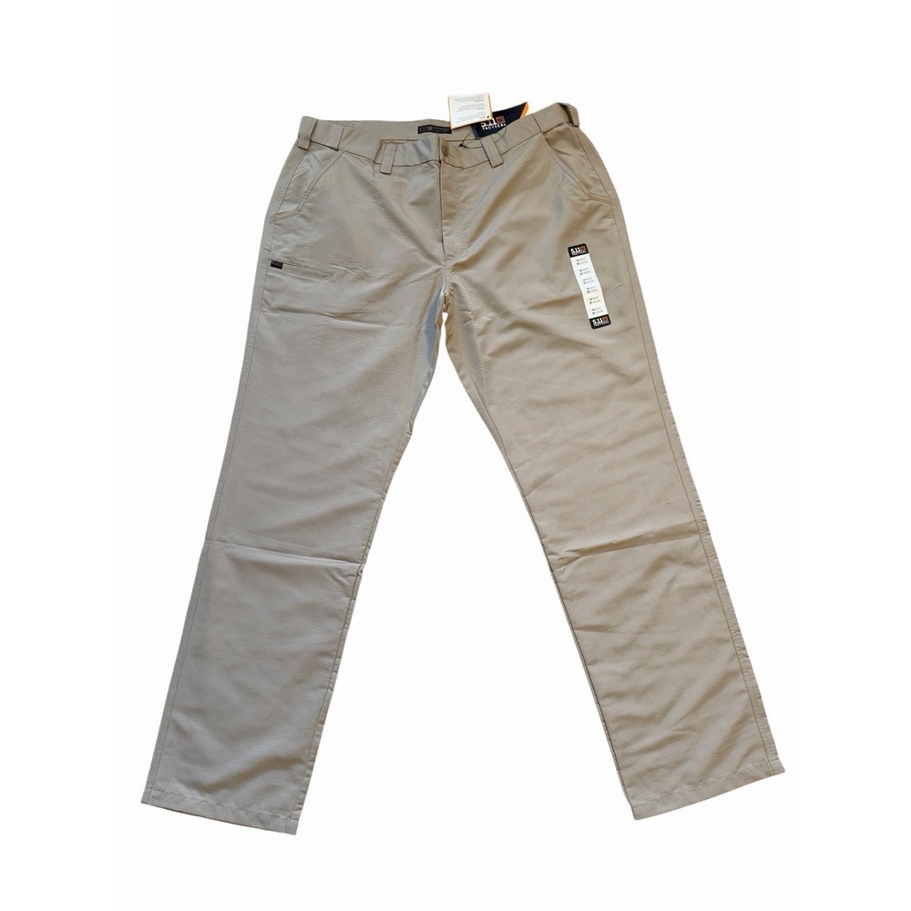 5.11 Tactical Fast-Tac Urban Pants Khaki 42x36 Mens‎ NWT